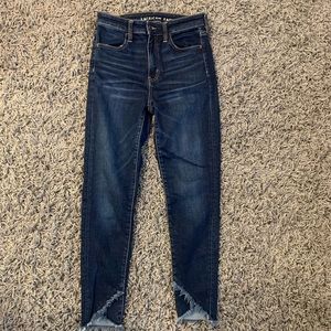 American Eagle Super High Rise Jegging Crop